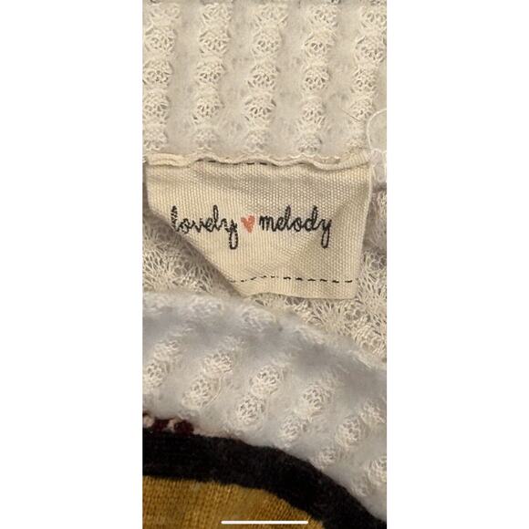 Lovely Melody Womens Size Medium V-Neck‎ Long Sleeve Pullover - Picture 6 of 6